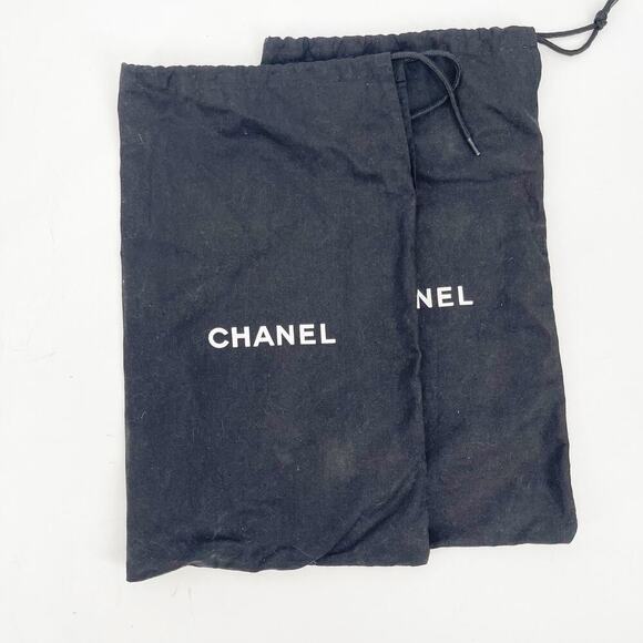 Chanel Vintage Retro Camel Tan Leather Woven Lattice Ankle Strap Heels EU 38 - Picture 14 of 14